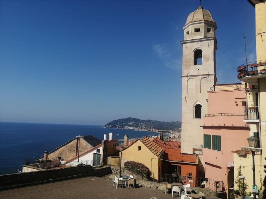 Ferienwohnung Casa Del Sole Affacciato Sul Mare Cervo Exterior foto