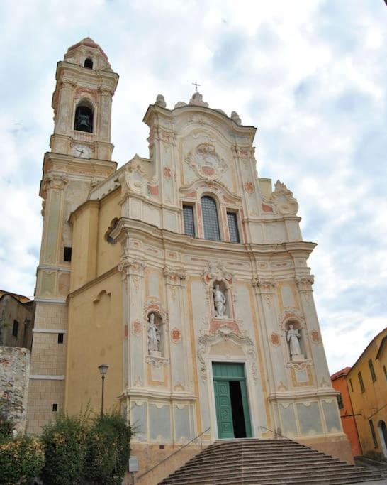 Ferienwohnung Casa Del Sole Affacciato Sul Mare Cervo Exterior foto